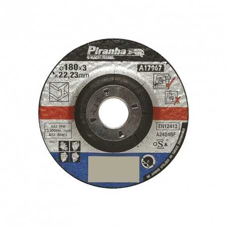 Disc Metal Black+Decker A17967 180 x 22.2 x 3 mm