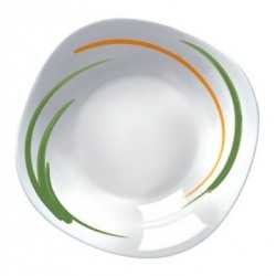 Farfurie adanca opal Bormioli Parma Aquarello 23 cm