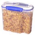 Cutie din plastic pentru cereale cu capac Sistema KLIP IT 2.8L