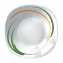 Farfurie adanca opal Bormioli Parma Aquarello 23 cm