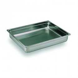 Container inox GN Bourgeat GN 1/1 - H 4 cm
