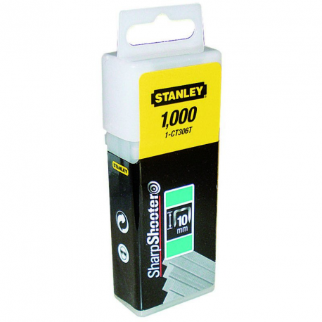 Capse 6mm Tip A 5/53/530 -1000 buc Stanley - 1-TRA204T