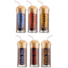 Pahare frappe Yalco set 3 buc 