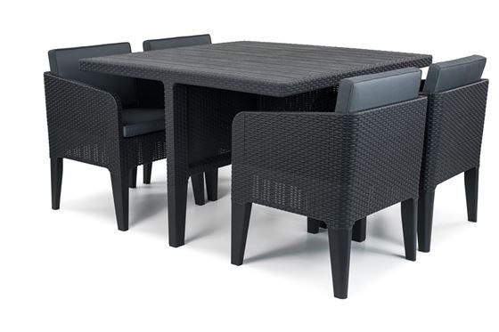 Set mobilier gradina 5 piese graphite Keter Columbia Keter