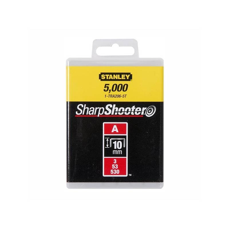 Capse pentru aplicatii uzuale tip A 10 mm 5000 buc Stanley – 1-TRA206-5T STANLEY