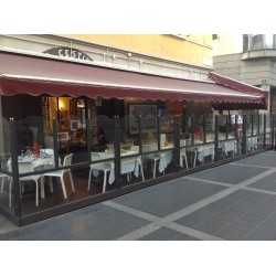 Sistem modular de inchidere pentru terase 133x155 cm OASIdehor Firenze Elegance - PVEF2FMAS