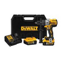 Masina de gaurit si insurubat DeWALT, cu percutie, DCD996P2, cu  acumulator, 18 V, 5AH, 2000 rpm