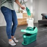 Mop plat Leifheit Profi cu talpa din bumbac XL 