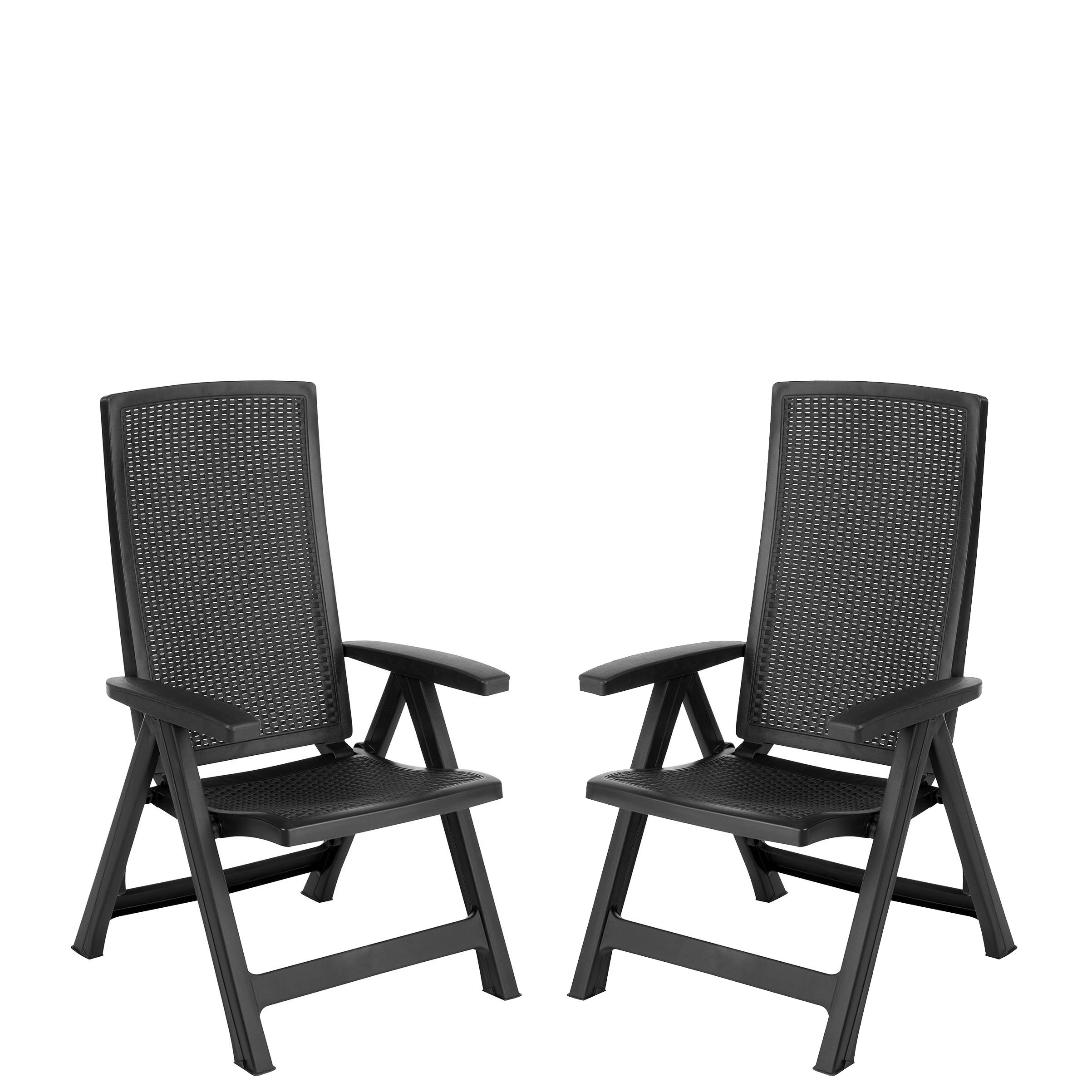 Set 2 scaune graphite Keter Montreal yalco.ro