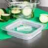 Capac cu garnitura GN 1/6 policarbonat Cambro 17.6x16.2 cm 