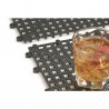 Suport scurgere pahare polipropilena APS Negru 33x33 cm