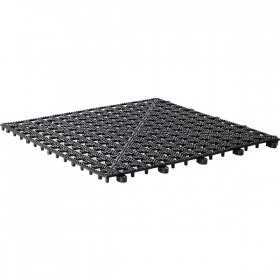 Suport scurgere pahare polipropilena APS Negru 33x33 cm