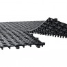 Suport scurgere pahare polipropilena APS Negru 33x33 cm