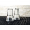 Suport scurgere pahare polipropilena APS Negru 33x33 cm