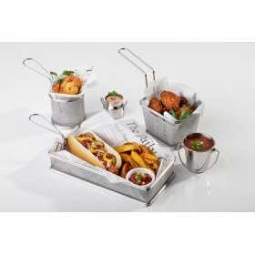 Cos servire inox APS 13x10.5x9 cm