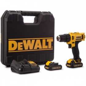 Masina de insurubat si gaurit, cu percutie, DeWALT, DCD710C2, cu acumulator, 10.8 V