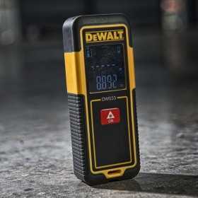 Telemetru DeWalt DW033, Laser 30 m, Un buton