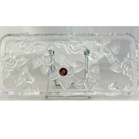 Platou sticla Walther Glass Georgina 35 cm
