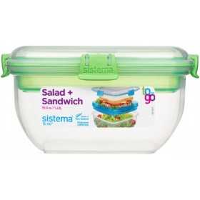 Cutie alimente Sistema Salad&Sandwich To Go 1.63 L