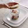 Borcan sticla Bormioli Quattro Stagioni cu capac 320 ml