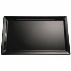 Platou servire rectangular negru APS 32.5 x 26.5 x 3 cm