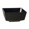 Bol melamina negru APS 25.5x25.5x12cm 