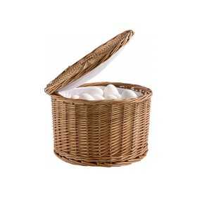 Cos de oua rotund rattan APS 26 x 17 cm