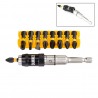 Set insurubare DeWALT DT70518T, 10 Accesorii de impact cu cap pivotant 