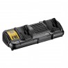 Statie de incarcare 2 porturi 18V DeWalt XR Li-Ion FlexVolt - DCB132 