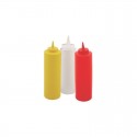 Recipient flexibil pentru mustar Yalco 36Cl rosu M03001R