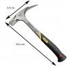 Ciocan zidarie Stanley Fatmax AntiVibe 600g - 1-51-937 