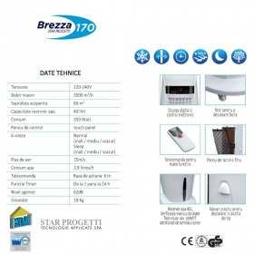 Aparat climatizare interior/exterior Star Progetti Brezza 170 350W 3500m³/h - FRE170