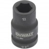 Cheie tubulara de impact 1/2 DeWalt 13 mm - DT7531