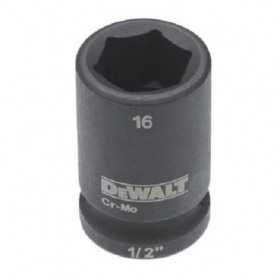 Cheie tubulara de impact 1/2 DeWalt 16 mm - DT7534