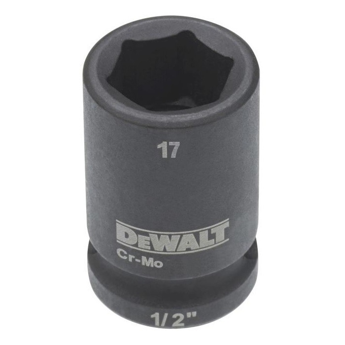 Cheie tubulara de impact 1/2 DeWalt 17 mm – DT7535 DeWALT imagine noua