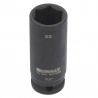 Cheie tubulara de impact adanca 1/2 DeWalt 22 mm - DT7556