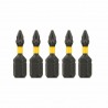 Set 5 capete de torsiune PZ1 25mm DeWalt - DT7386T