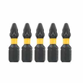 Set 5 capete de torsiune PZ2 25mm DeWalt - DT7387T