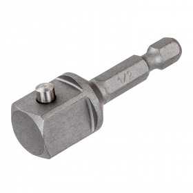 Adaptor DeWALT  DT7512 impact de la HEX 1/4" la patrat 1/2" 52mm