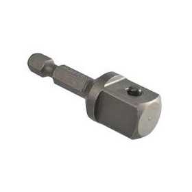 Adaptor DeWALT  DT7512 impact de la HEX 1/4" la patrat 1/2" 52mm