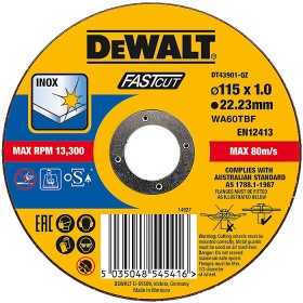 Disc taiere inox 115x1x22.23mm DeWalt - DT43901