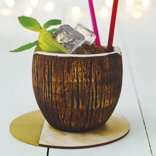 Pahar cocktail APS Tiki Coconut 570 ml image0