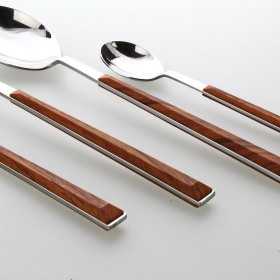 Set tacamuri 24 piese Pintinox Queen Mahogany