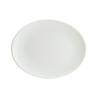 Platou oval portelan Bonna Iris White 31 x 24 cm 