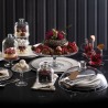 Platou sticla cu picior si capac Pasabahce Villa Patisserie