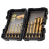 Set 10 burghie de Impact Titanium Extreme DeWalt - DT50050