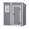 Casuta de gradina, Keter, Gri, 6x4, colectie Manor, ventilatie Ventilatie, Composit rasini, 45.8, Manor