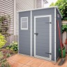 Casuta de gradina, Keter, Gri, 6x4, colectie Manor, ventilatie Ventilatie, Composit rasini, 45.8, Manor