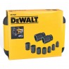 Set 9 tubulare masina de insurubat cu impact DeWalt - DT7507