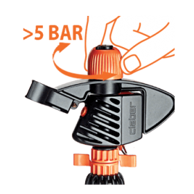 Aspersor cu varf rotativ 397MP Claber - 87070000